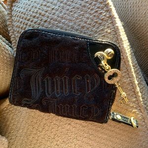 Juicy couture velour wallet